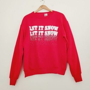 Signal Christmas Sweater Tops Long  sleeves Small